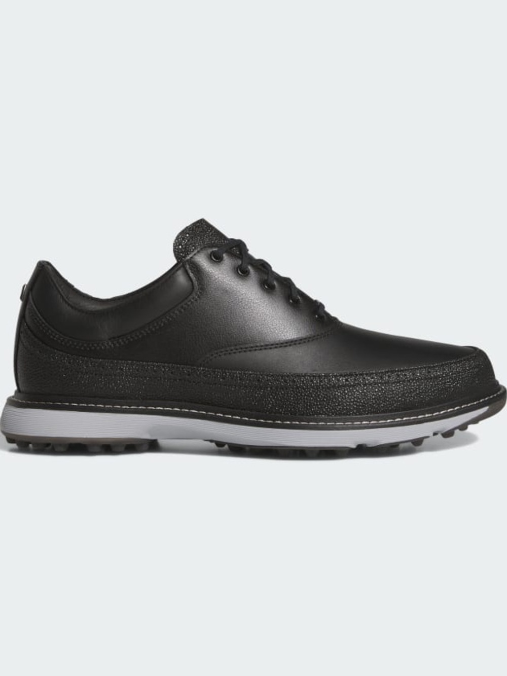 adidas MC80 Spikeless Golf Shoes Black / Silver Metallic / Maroon Kl7757 Sz 11